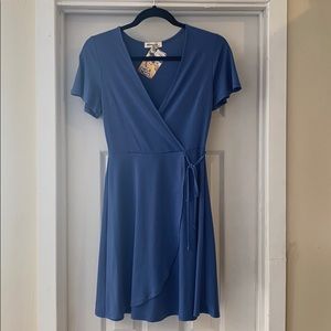 Vintage inspired blue dress